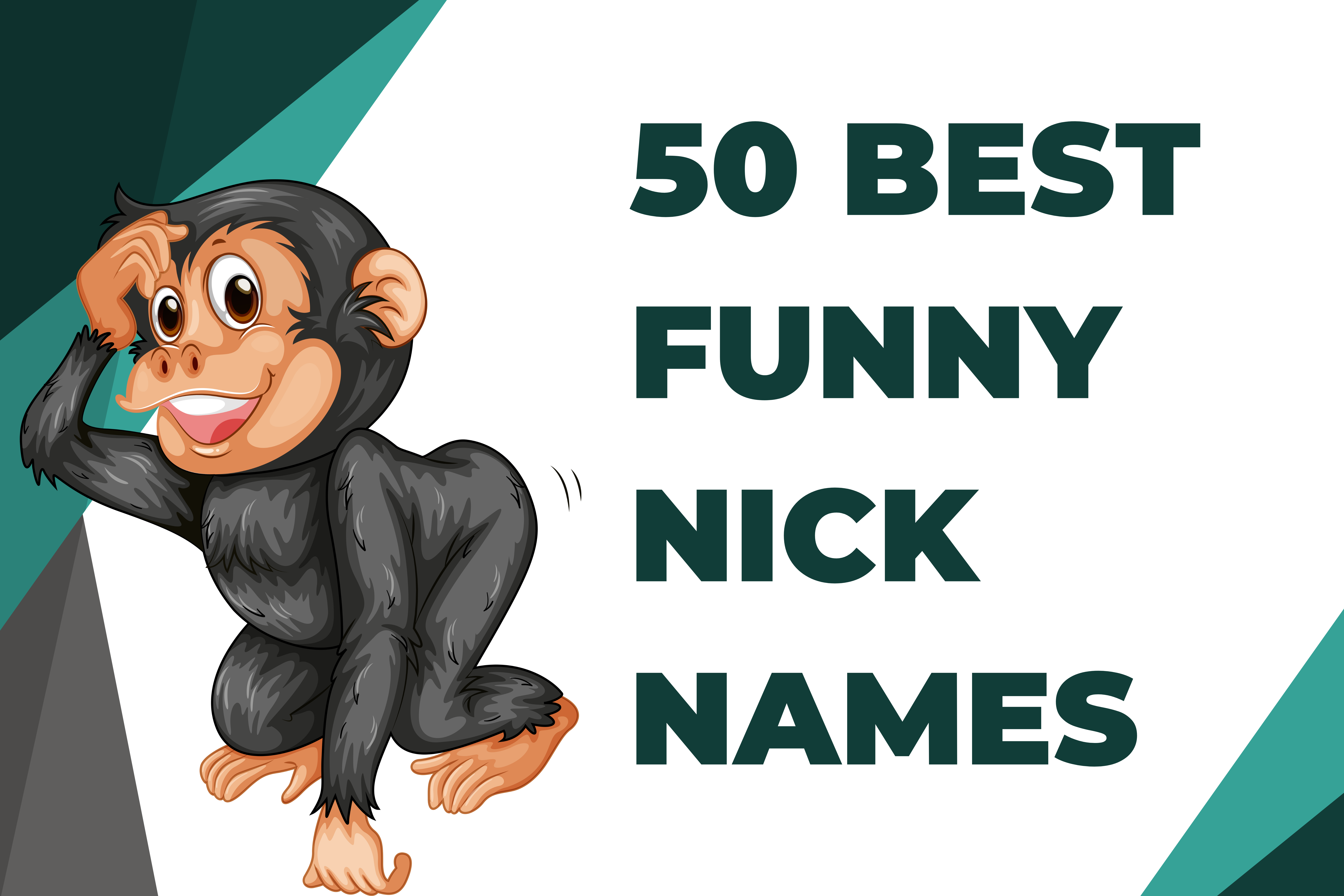 50 Best Funny Nick names